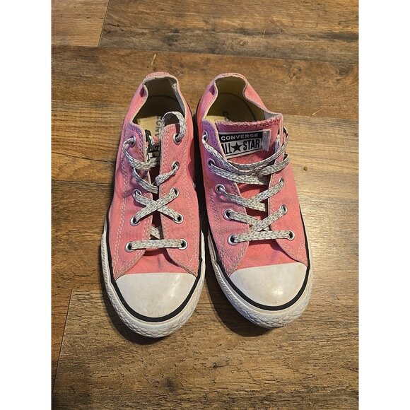 Pink Converse Chuck Taylor All Star Shoes Youth size 3 - Picture 1 of 5